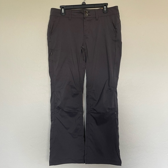 Prana Halle Pant Short Inseam in Coal size 14 - Picture 3 of 10